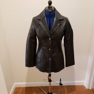 Leather jacket